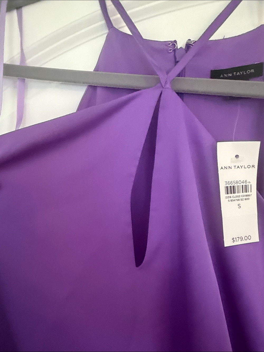 Ann Taylor Violet Halter-Style Maxi Dress - Picture 2 of 3